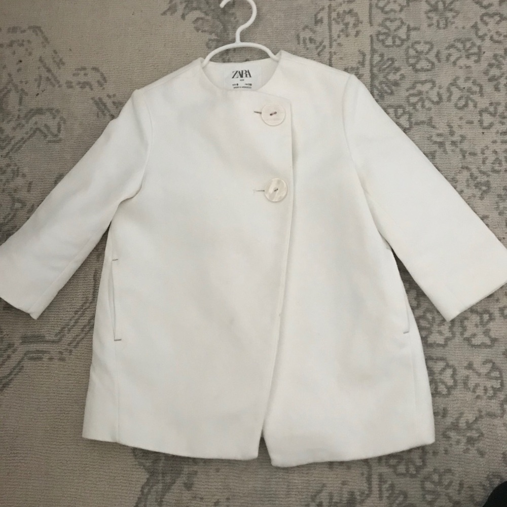 Zara size 5 little girls coat